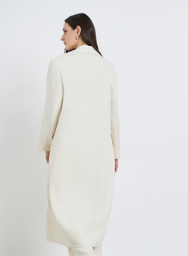 ستايلي كيمونو بليزر بأزرار وياقة نوتش - Image 4